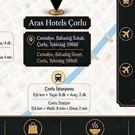 Ξενοδοχείο Aras Corlu 3*